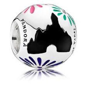 Disney Fireworks Castle Pandora Charm